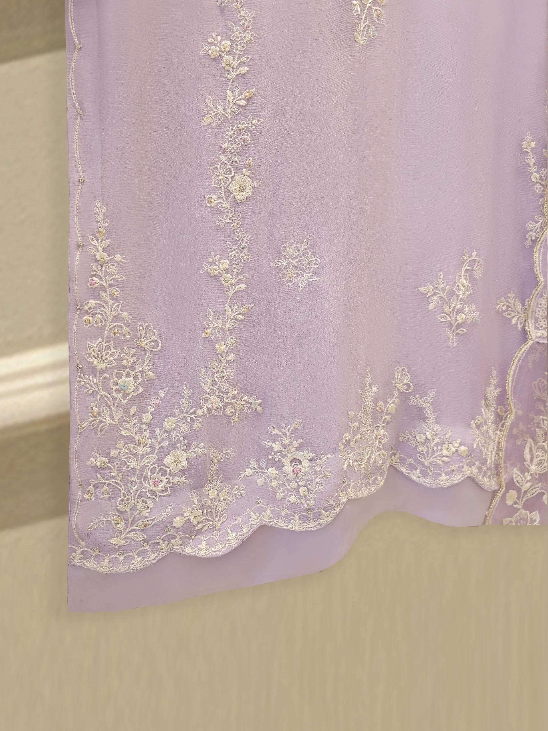 Agha Noor Stitched 3 Piece Pure chiffon S112023 J(87) - Image 4
