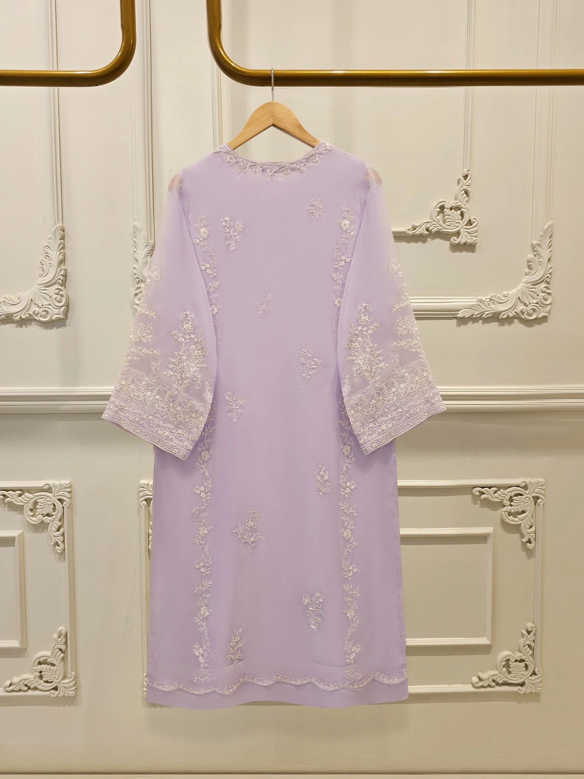 Agha Noor Stitched 3 Piece Pure chiffon S112023 J(87) - Image 5