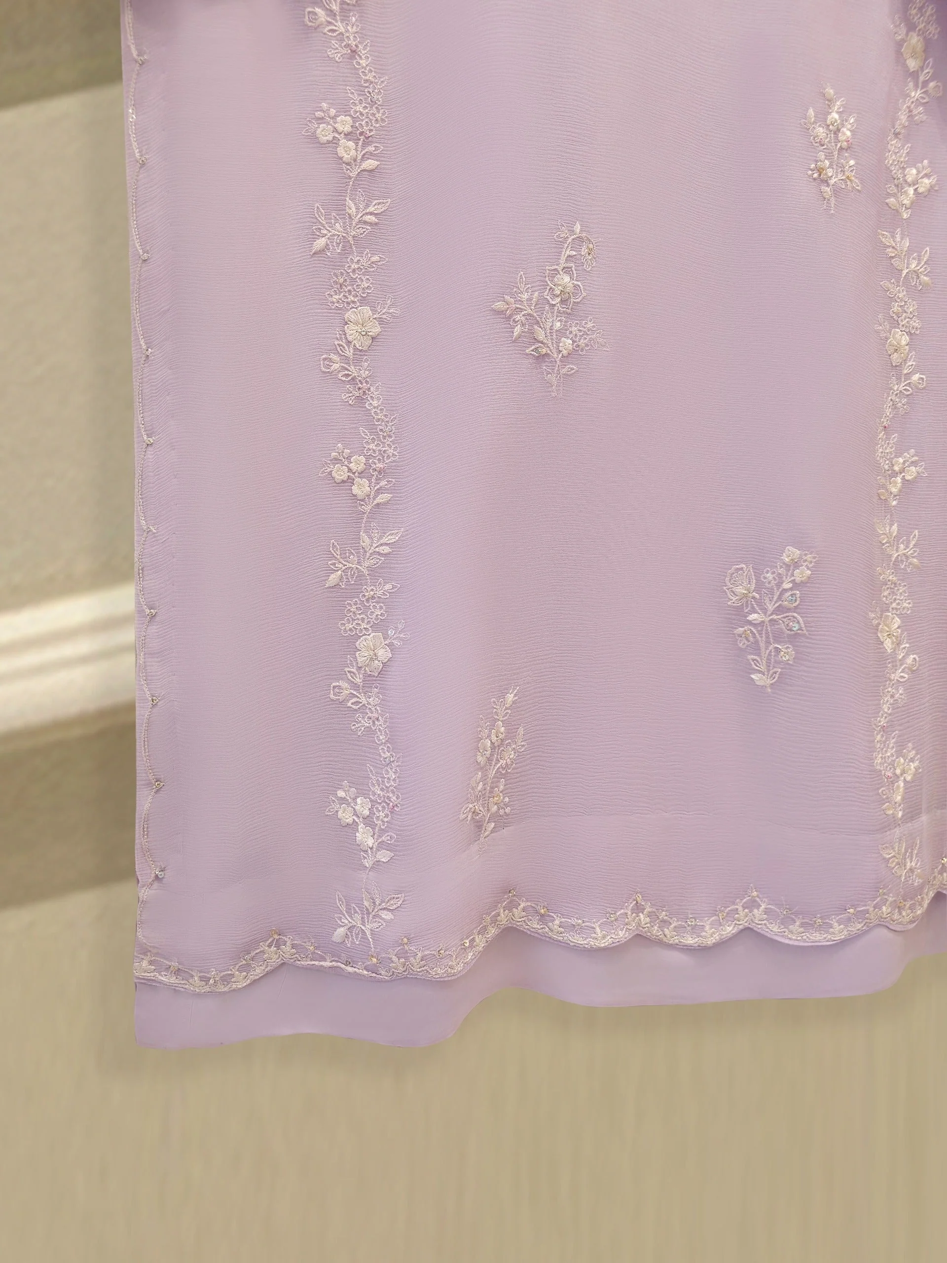 Agha Noor Stitched 3 Piece Pure chiffon S112023 J(87) - Image 7