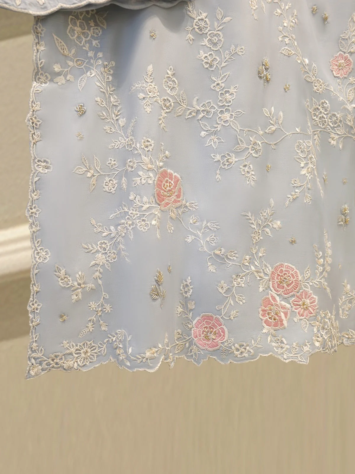 Agha Noor Stitched 3 Piece Pure Khaddi Silk S112082 J(99) - Image 4