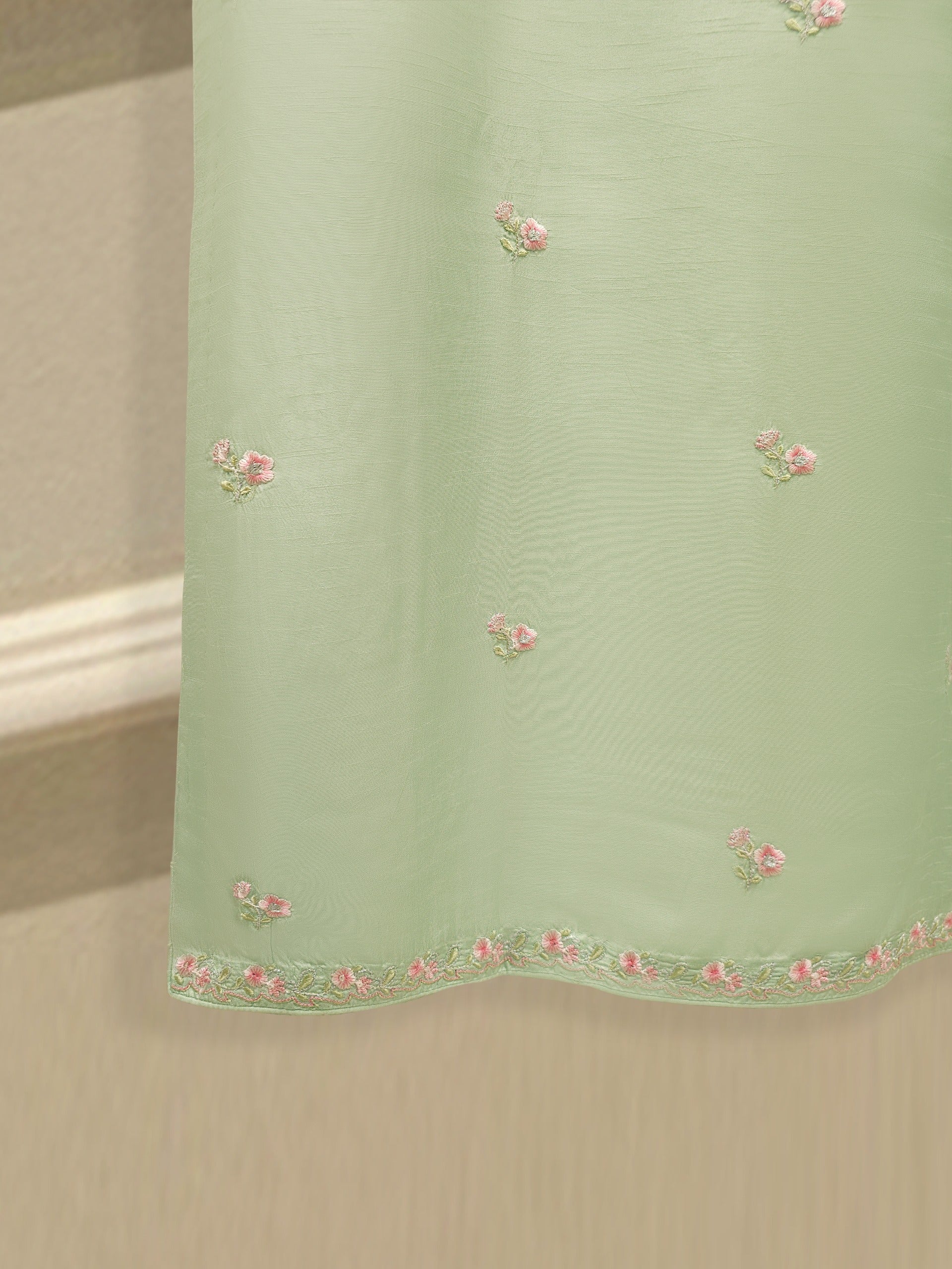Agha Noor Stitched 3 Piece Pure Korean Silk S112001 J(93&94) - Image 6