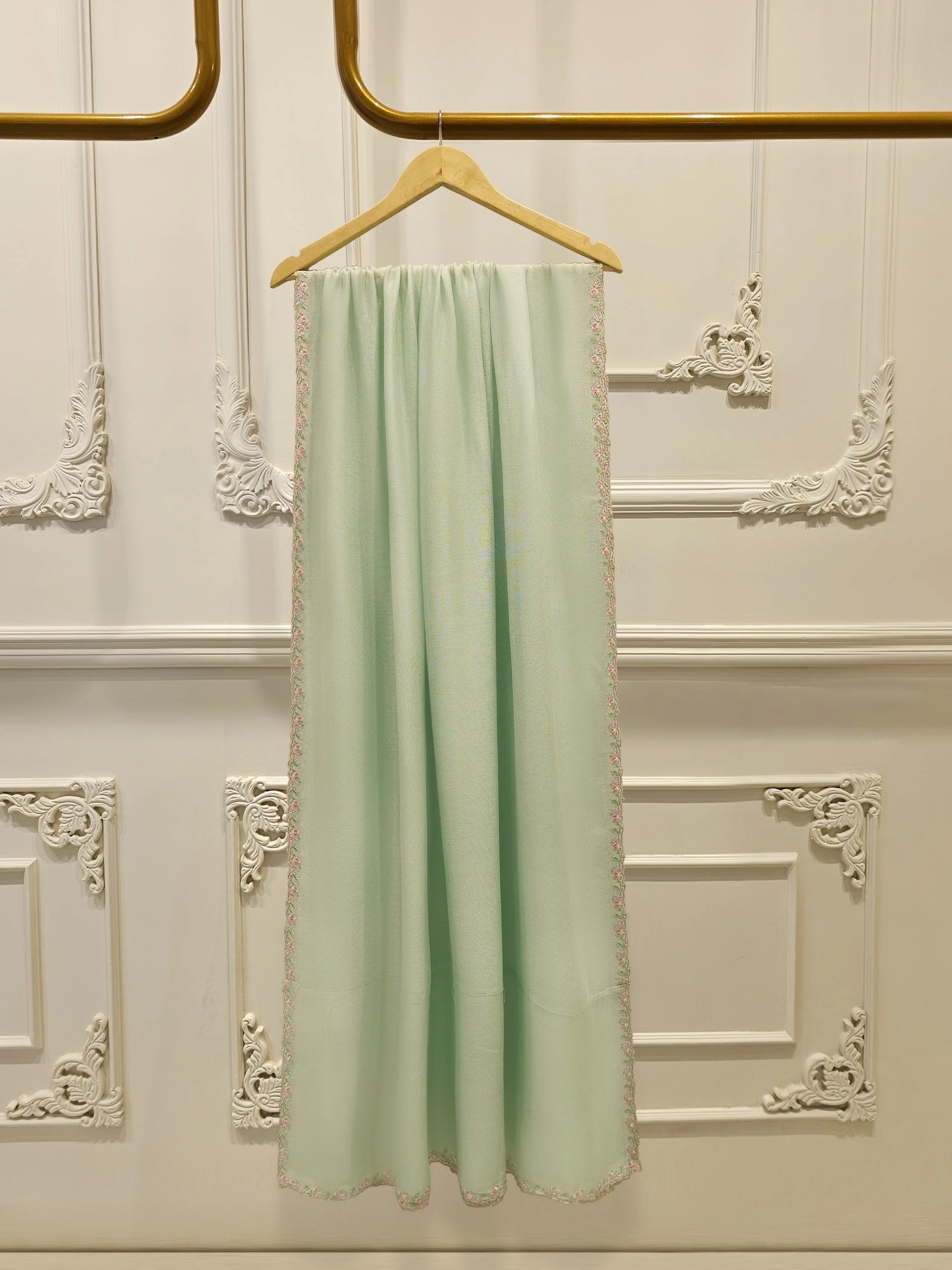 Agha Noor Stitched 3 Piece Pure Korean Silk S112001 J(93&94) - Image 7