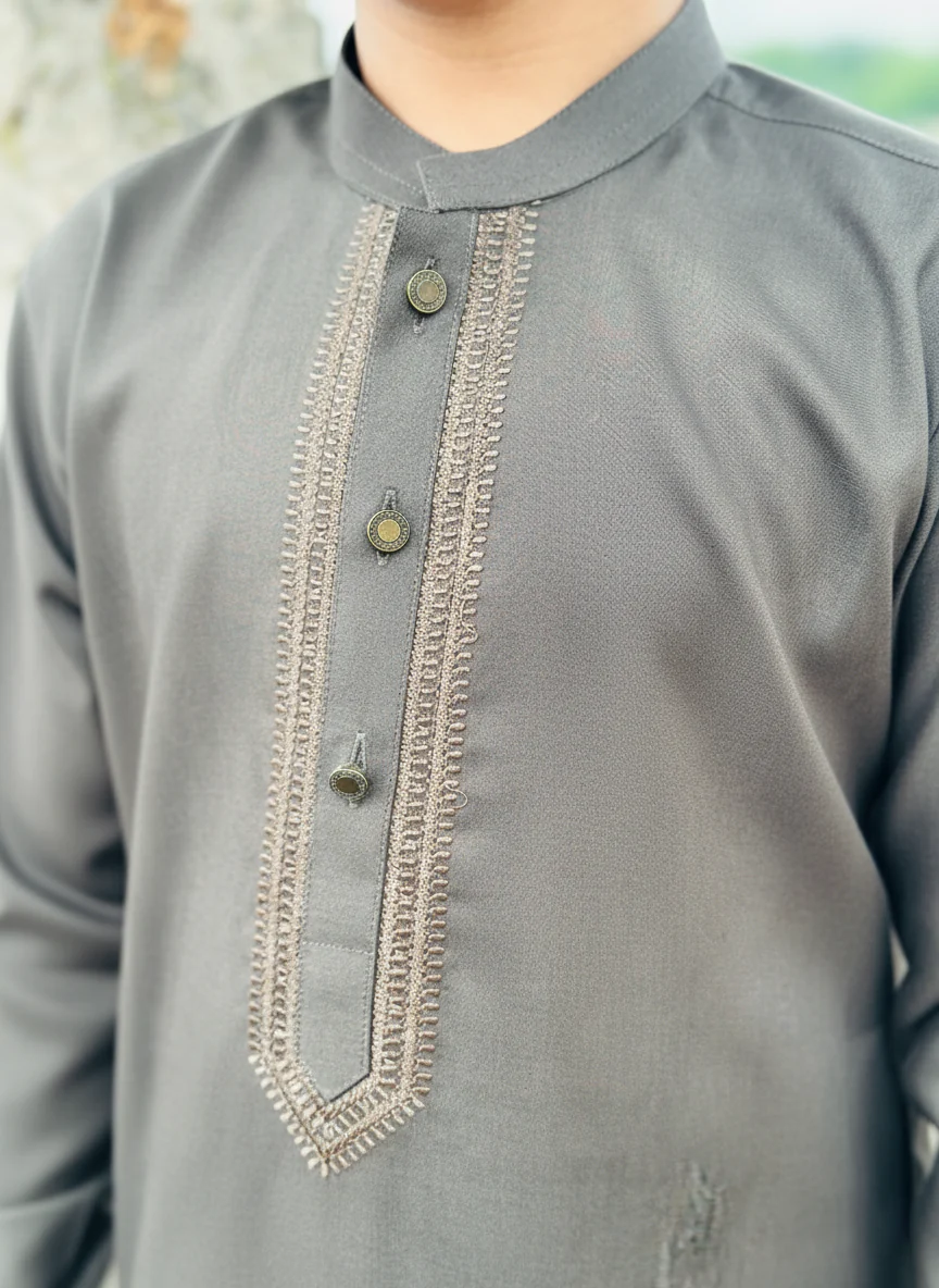 ALGEA-BOYS KURTA SHALWAR (BKSS-052) - Image 3