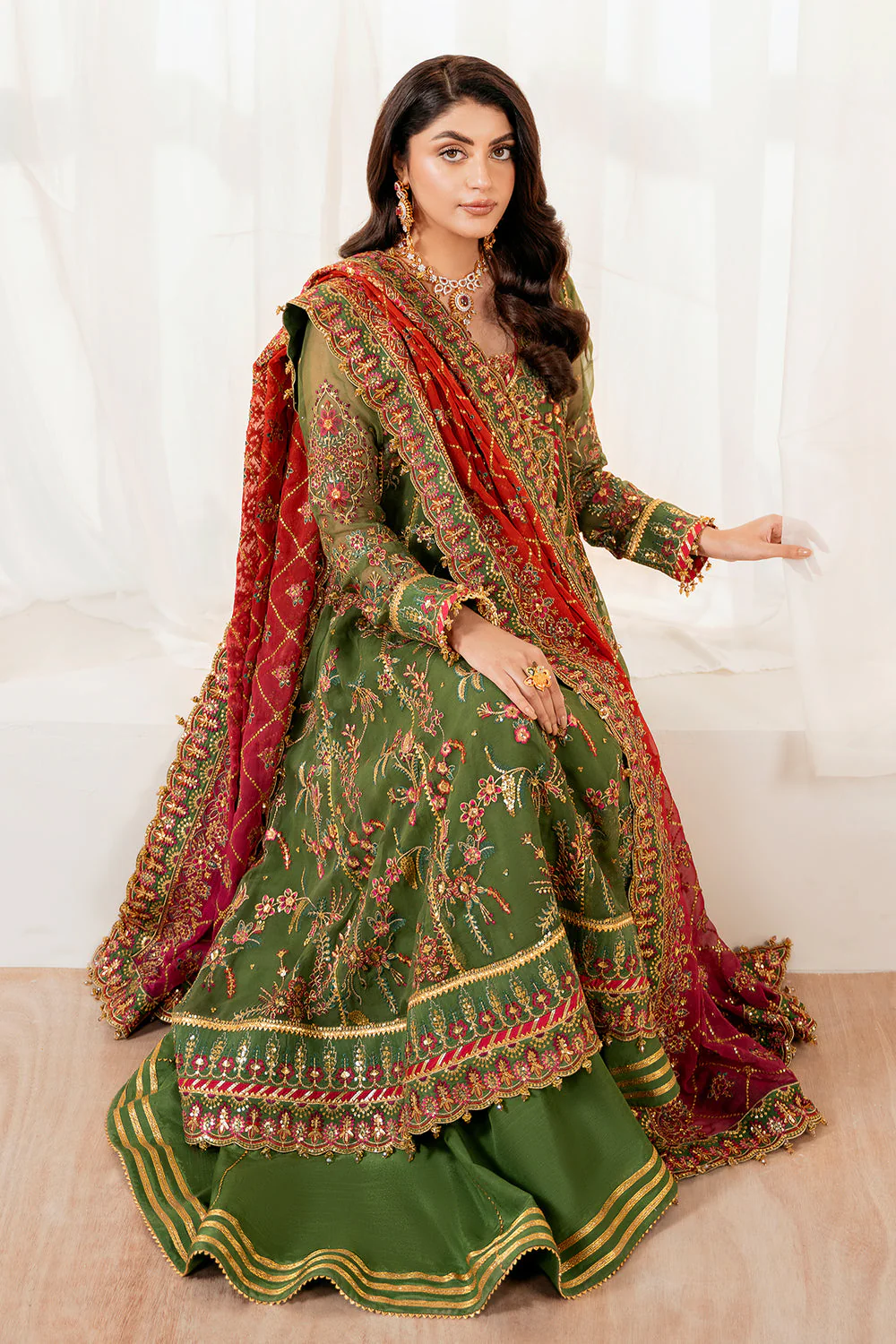 Baroque Stitched Festive UF4037 J(100) - Image 3