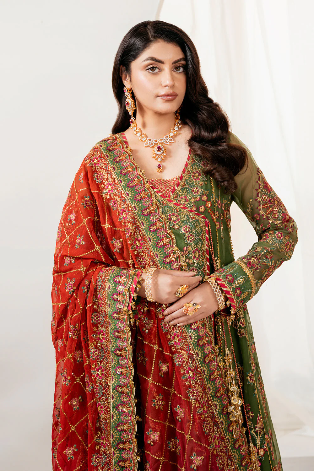 Baroque Stitched Festive UF4037 J(100) - Image 5