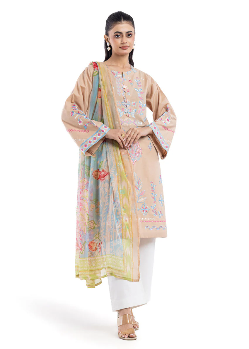 Beige-Dyed Slub-2 Piece (WPSDSSW25S1J3)  (Y-138)