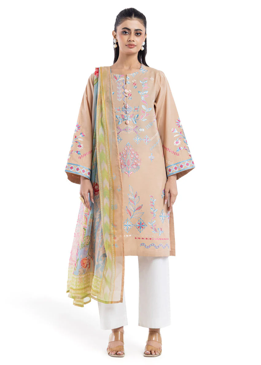 Beige-Dyed Slub-2 Piece (WPSDSSW25S1J3)  (Y-138) - Image 3