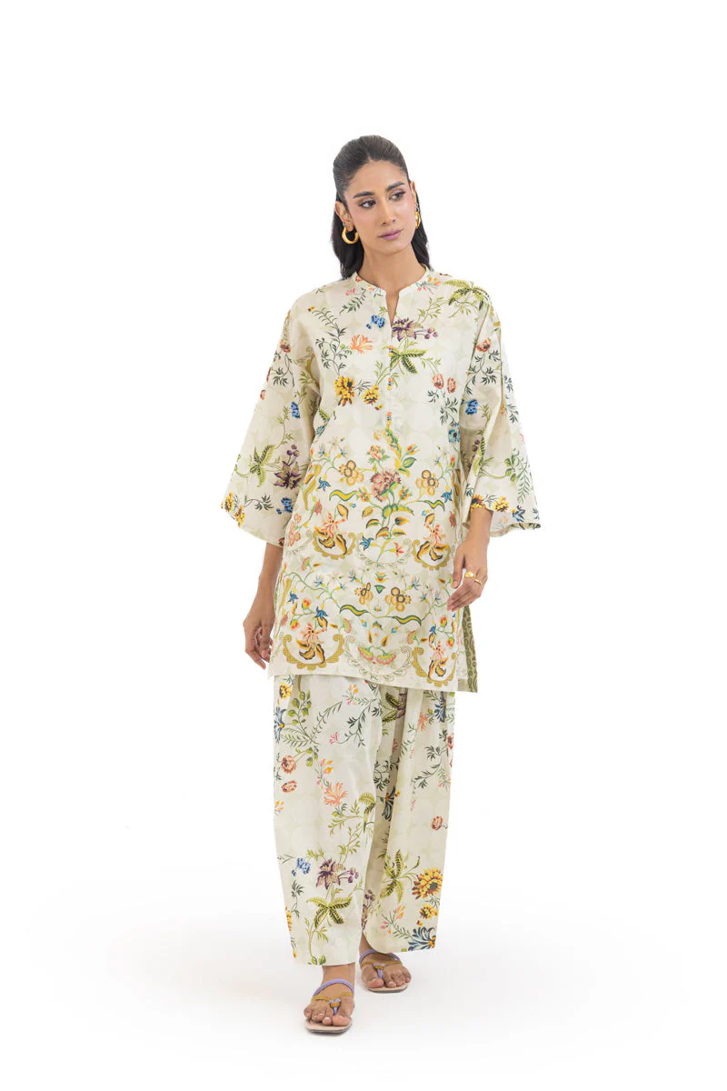 Beige-Lawn-2 Piece (WP2PPBS26HR2M35) Y-135