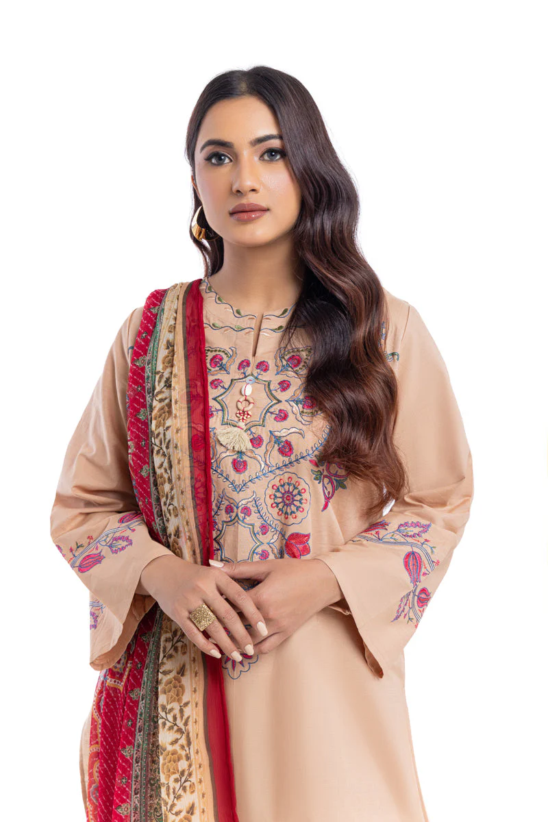 Beige-Slub-3 Piece (WP3PSBW25B1J16) (Y-138) (Y-135, 136 131) J(116) y (122) - Image 3
