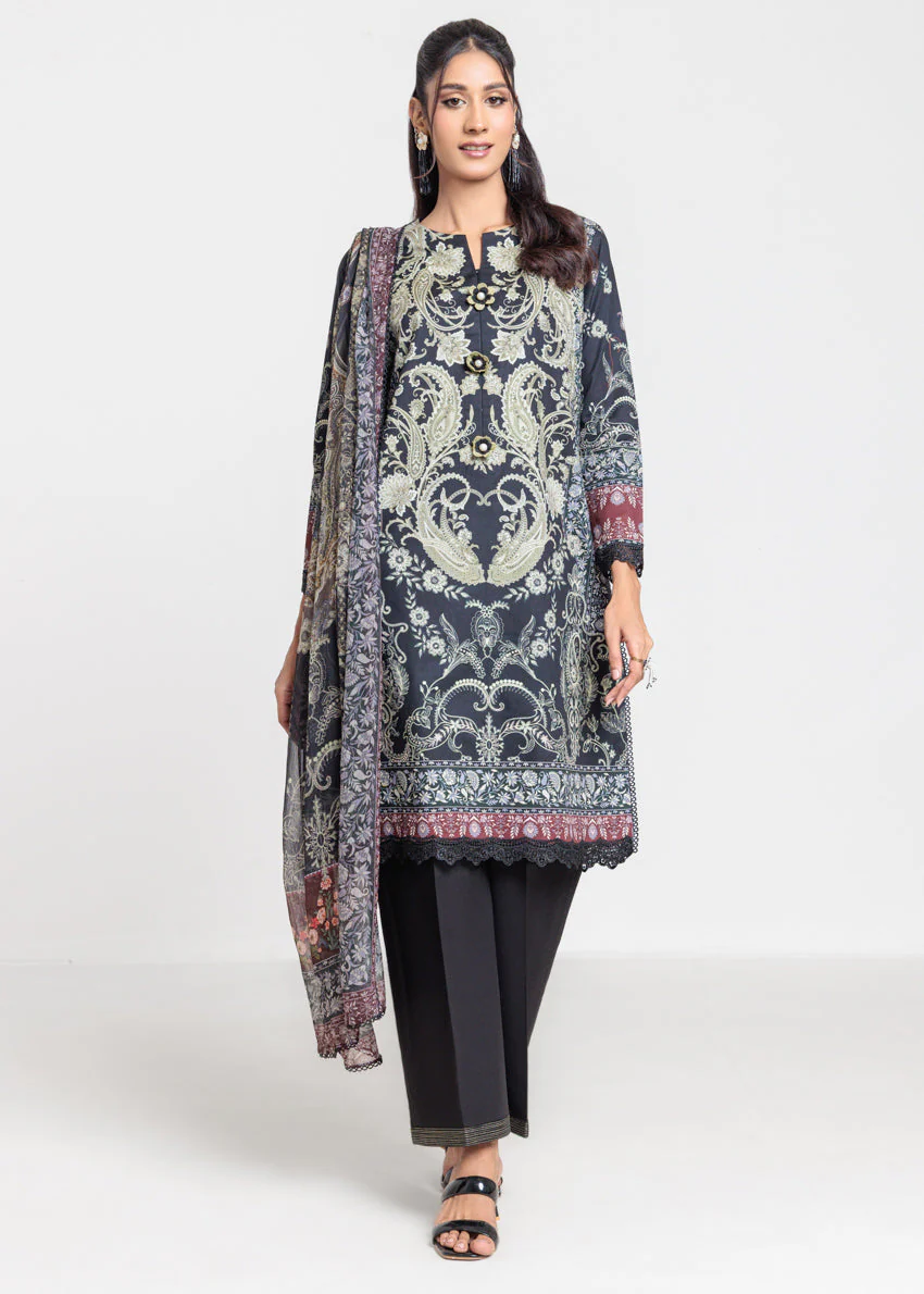 Black-Cambric-3 Piece (WU3PPBW25LI1J28P) (Y-131) J(FW4)