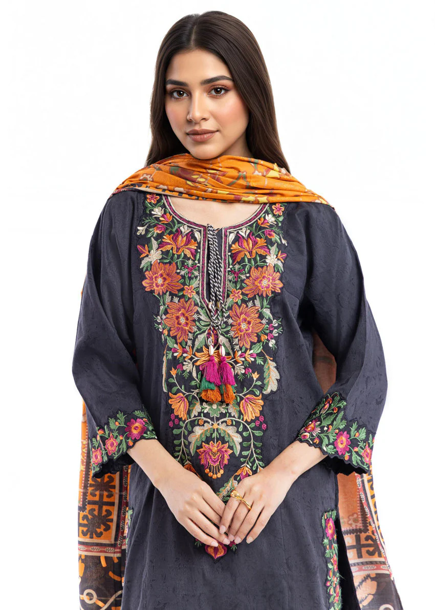 Black-Jacquard-3 Piece (WP3PSBW25B9O49) Y-128 y(123) - Image 3