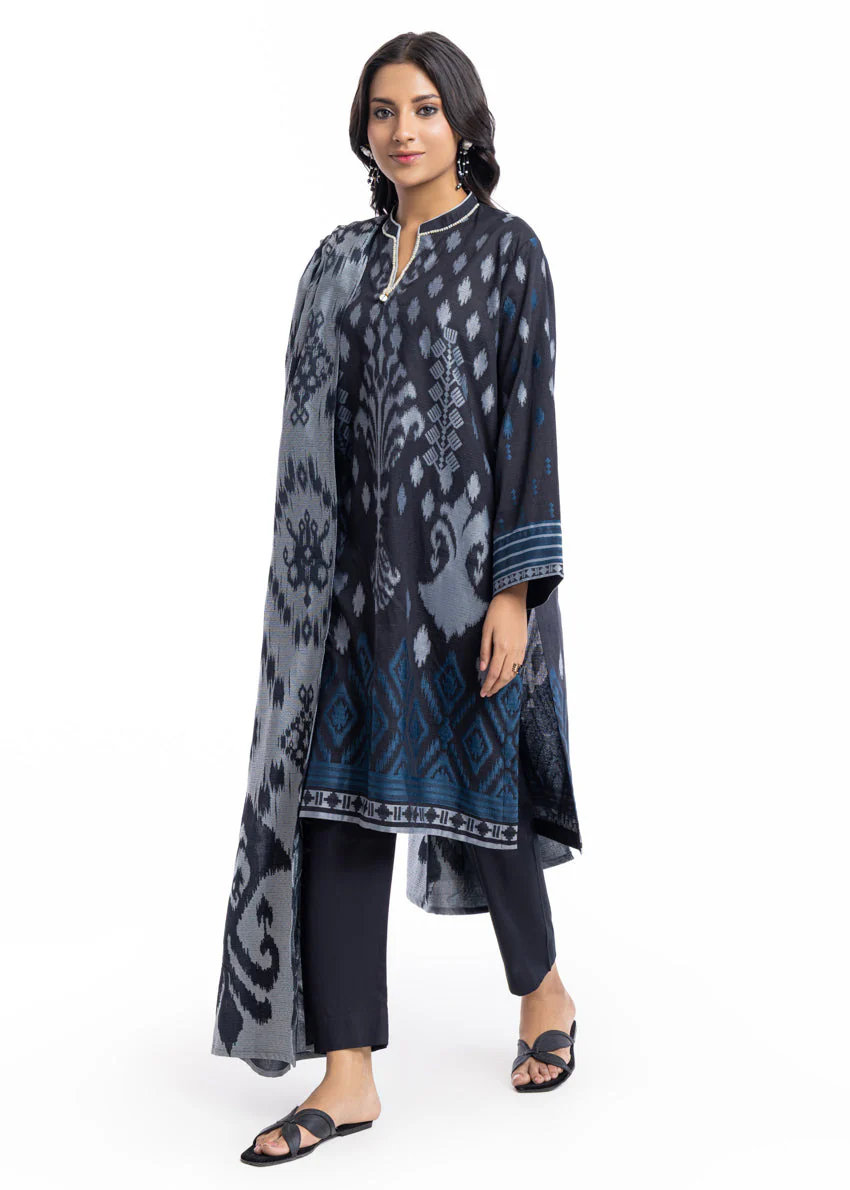 Black-Jacquard-3 Piece (WP3PSBW25B9O52) (Y-135) J(FW1) - Image 3