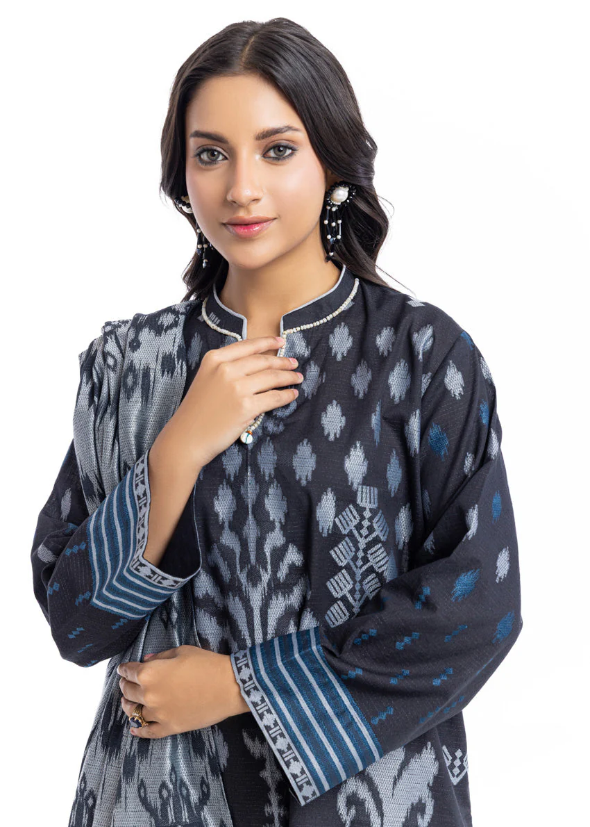 Black-Jacquard-3 Piece (WP3PSBW25B9O52) (Y-135) J(FW1) - Image 4