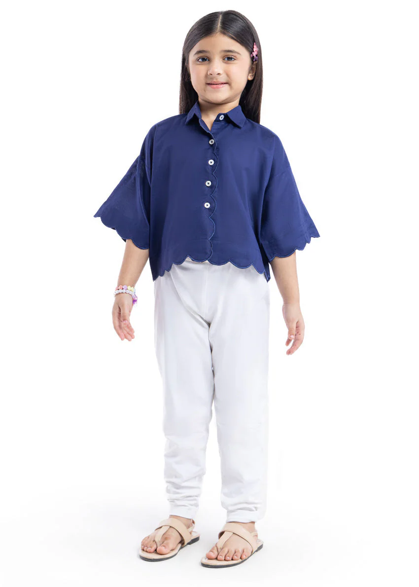 Blue-Cambric-1 Piece (GP1PSBW25BG11D21) J(156)