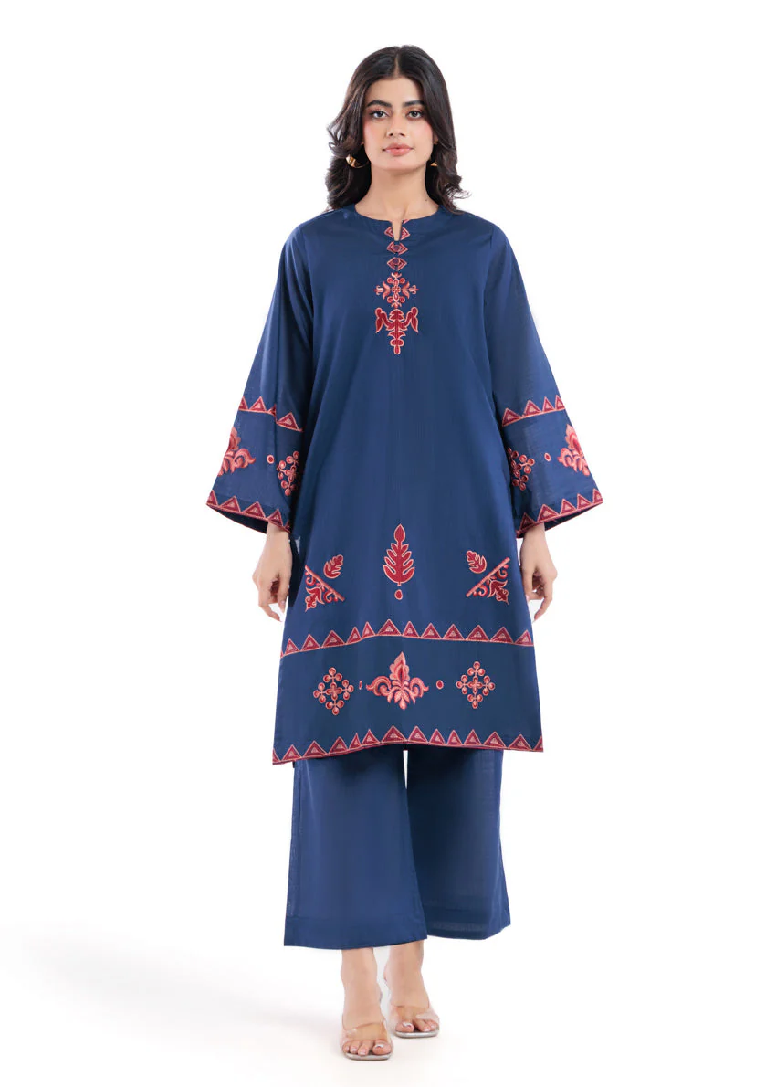 Blue-Dyed-Slub-2 Piece (WPSTSBW25B9O40)  (Y-123)