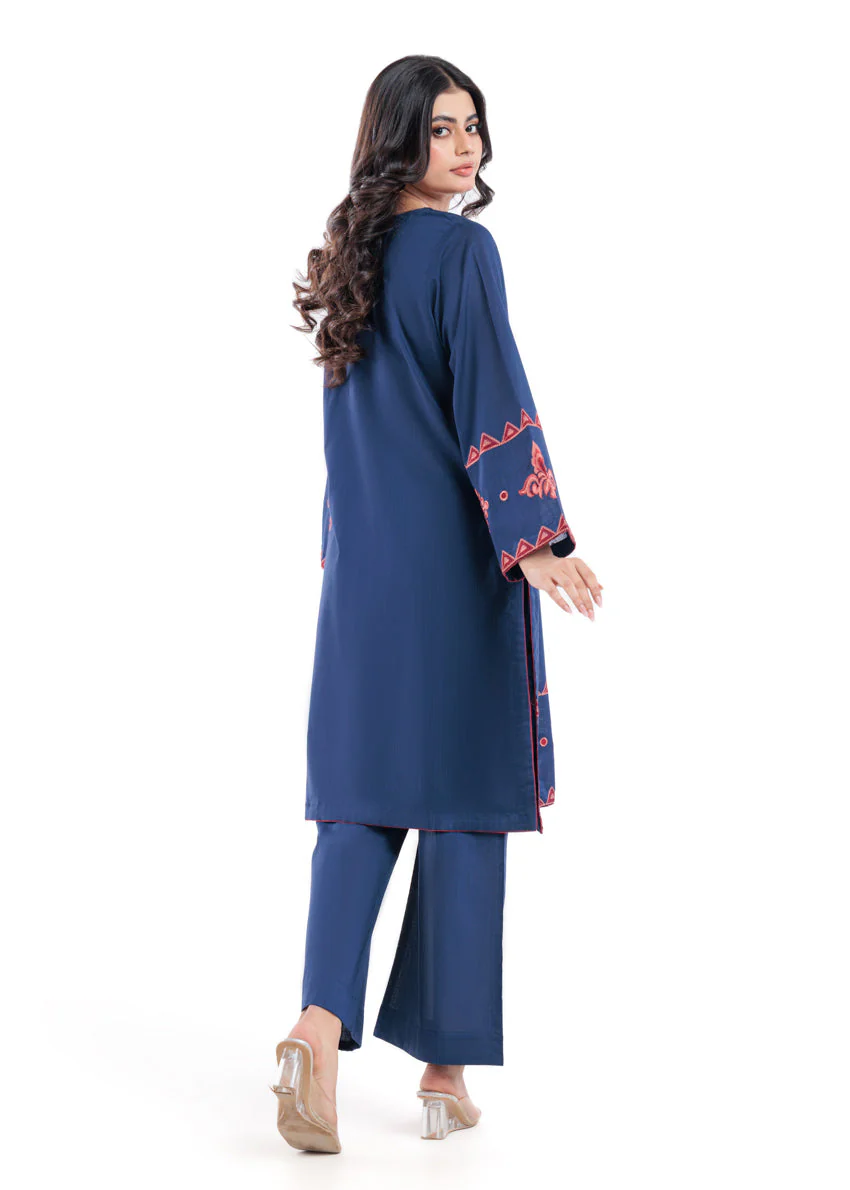 Blue-Dyed-Slub-2 Piece (WPSTSBW25B9O40)  (Y-123) - Image 2