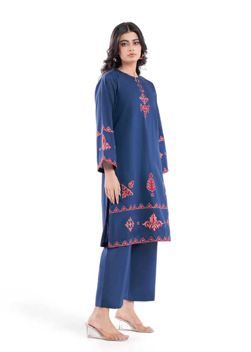 Blue-Dyed-Slub-2 Piece (WPSTSBW25B9O40)  (Y-123) - Image 3
