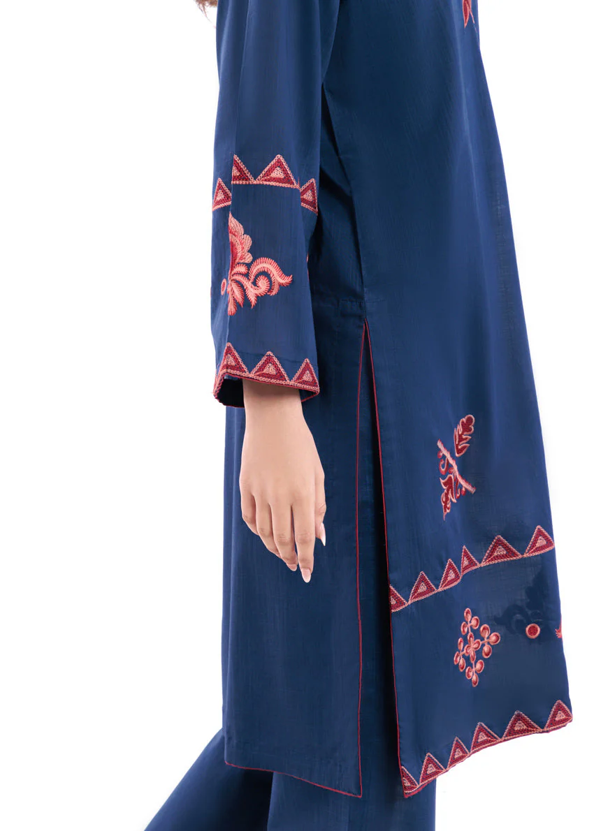 Blue-Dyed-Slub-2 Piece (WPSTSBW25B9O40)  (Y-123) - Image 4
