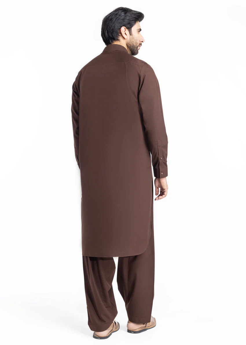 Brown-Blended-Shalwar Suit - (MP2PSBW25BM9O5) JM(39) YB-13 - Image 2
