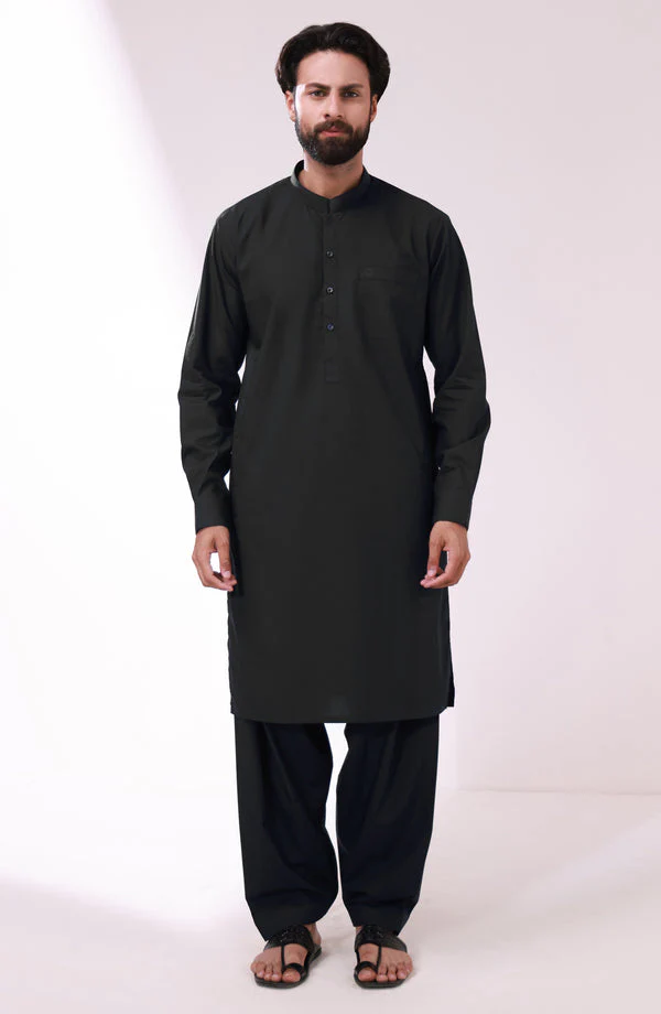 Cambridge Men Band Collar Shalwar Kameez AKPB2402 (Y-8)J(40)