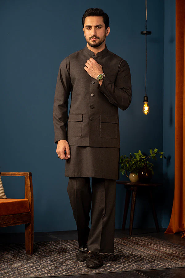 Cambridge Men Waist Coat Pajama Suit COMF2505