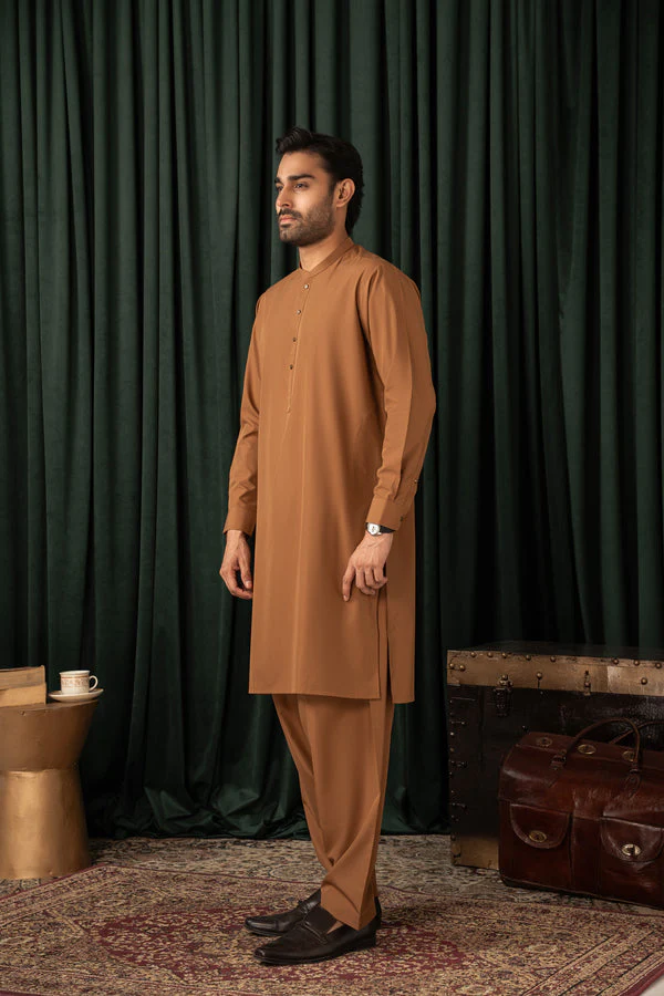 Cambridge Men Fancy Shalwar Suit WWBF2507 (Y-7) ) J(30) - Image 4