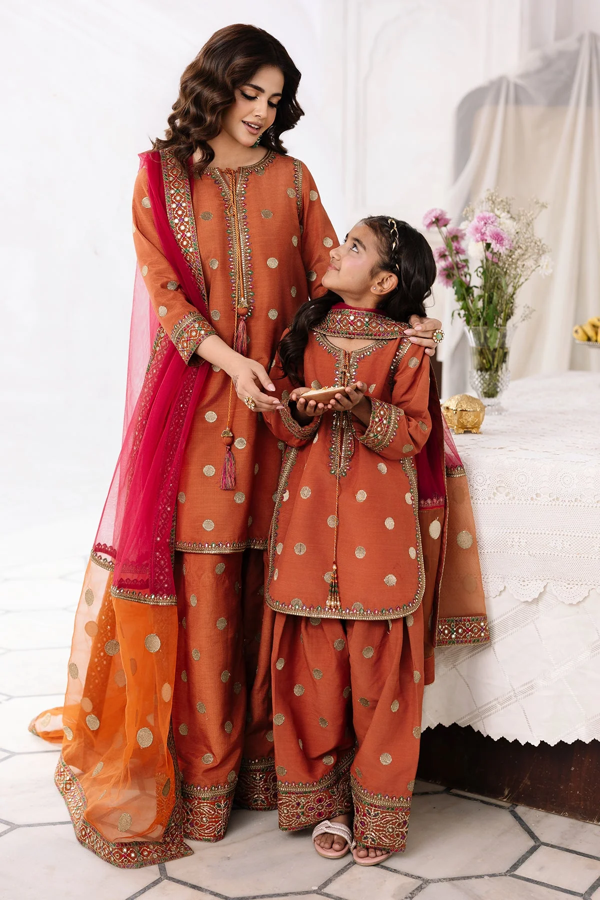 Girls Festive 3 Piece ckp-6-365 - Image 3