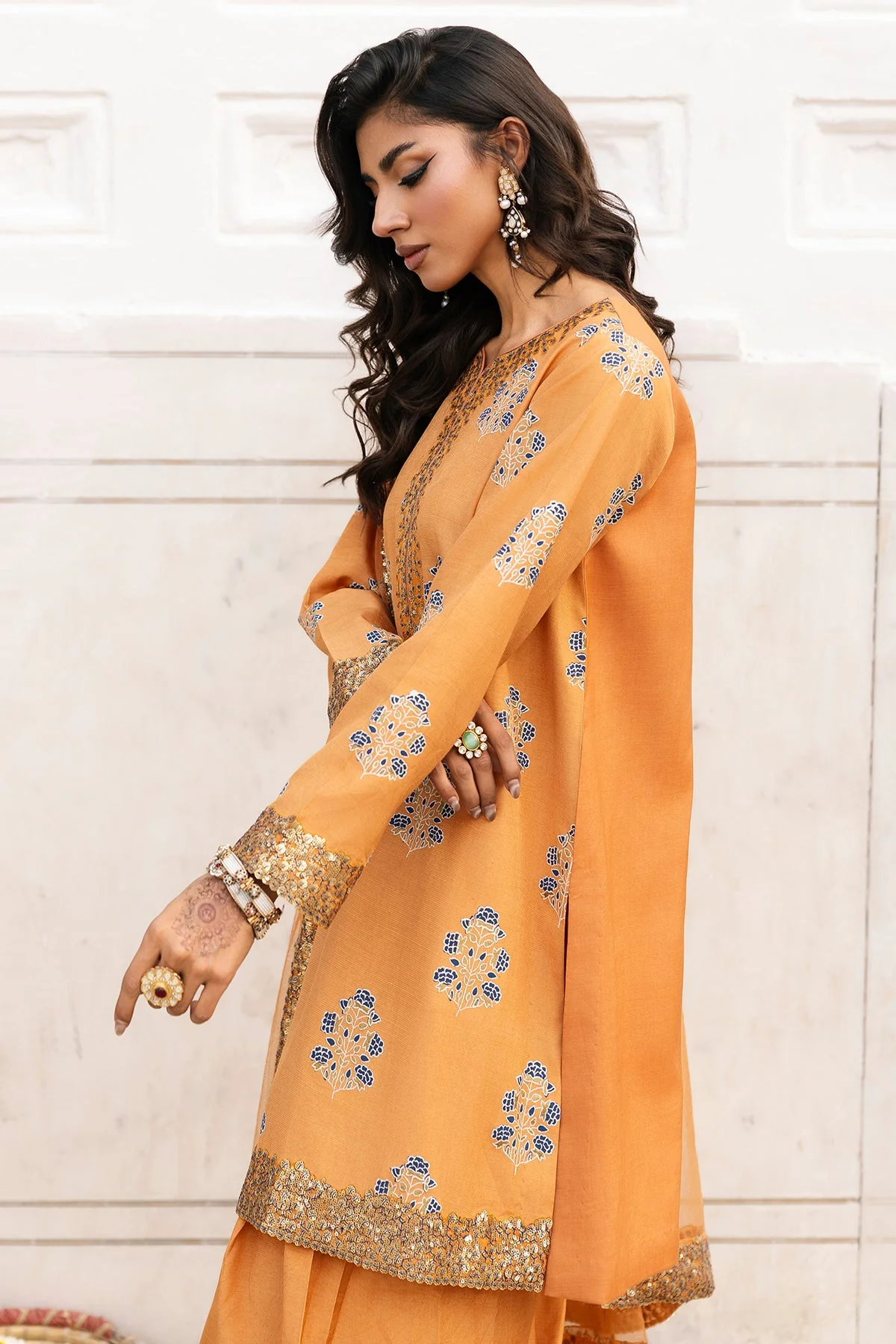 Raw Silk Festive 3 Piece CMA-6-341 - Image 2