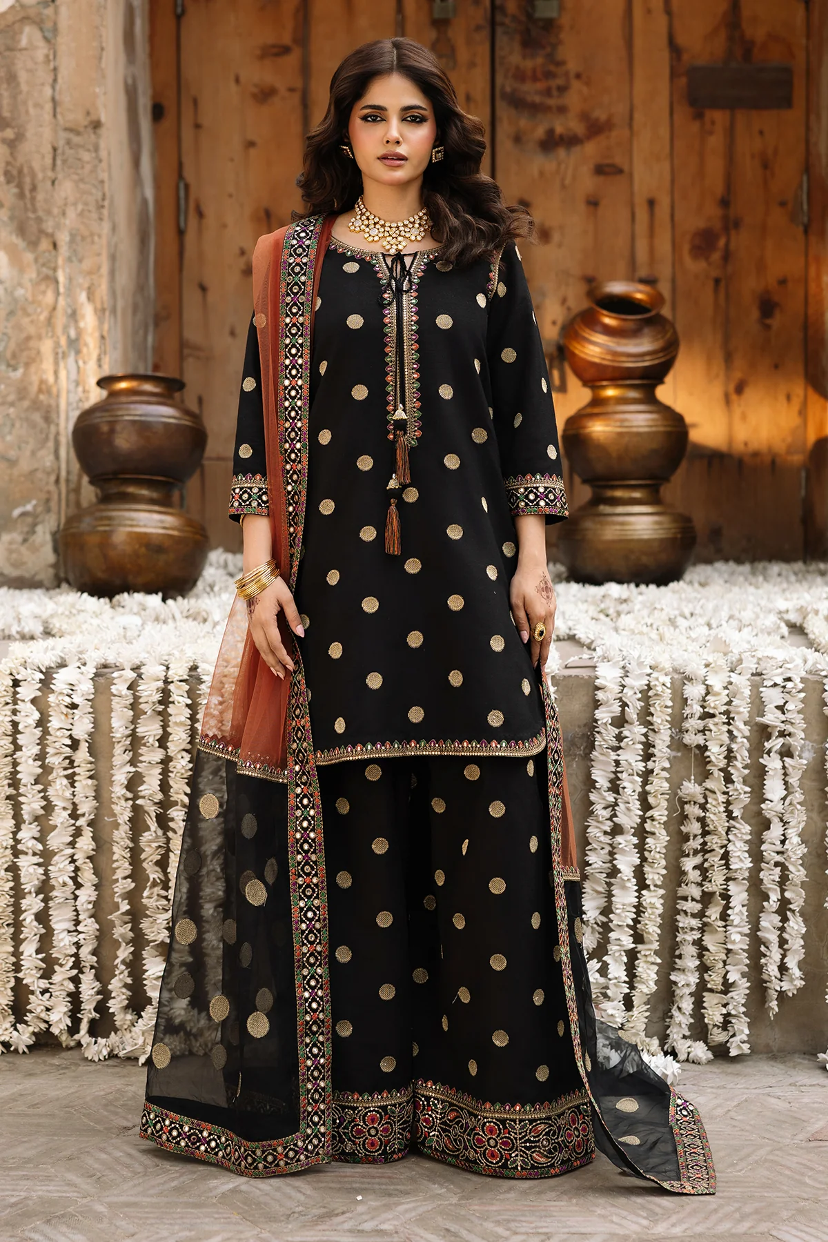 Raw Silk Festive 3 Piece CMA-6-357