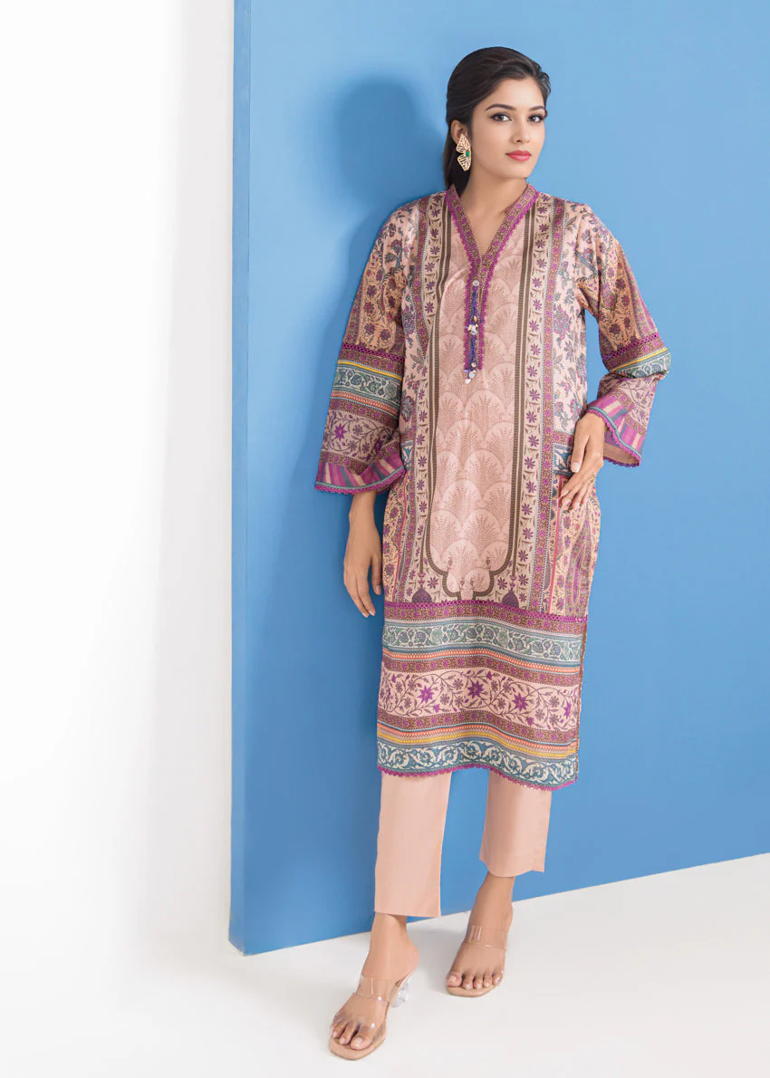 Coral-Lawn-1 Piece (WPS251P3013) (Y-81) J(113) - Image 4