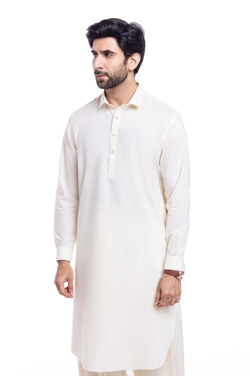 Cream-Blended-Shalwar Suit - (MP2PSBW25BM10N7) JM(6) YB-51 - Image 5