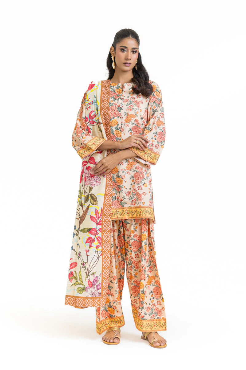 Cream-Textured-2 Piece (WPSTPBW25B10N21) J(115)Y-84 - Image 4