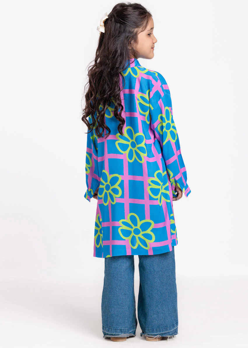 D-Blue-Viscose-1 Piece (GP1PPBS25BG7A19) J(158) - Image 2