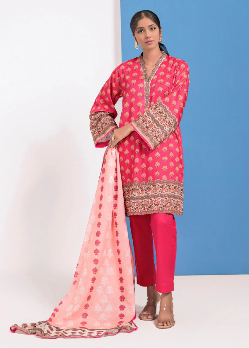 D-Pink-Lawn-2 Piece (WPS252P3098)(Y-170) J(FW13) y-118) - Image 3