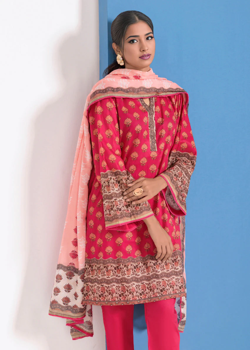 D-Pink-Lawn-2 Piece (WPS252P3098)(Y-170) J(FW13) y-118) - Image 4