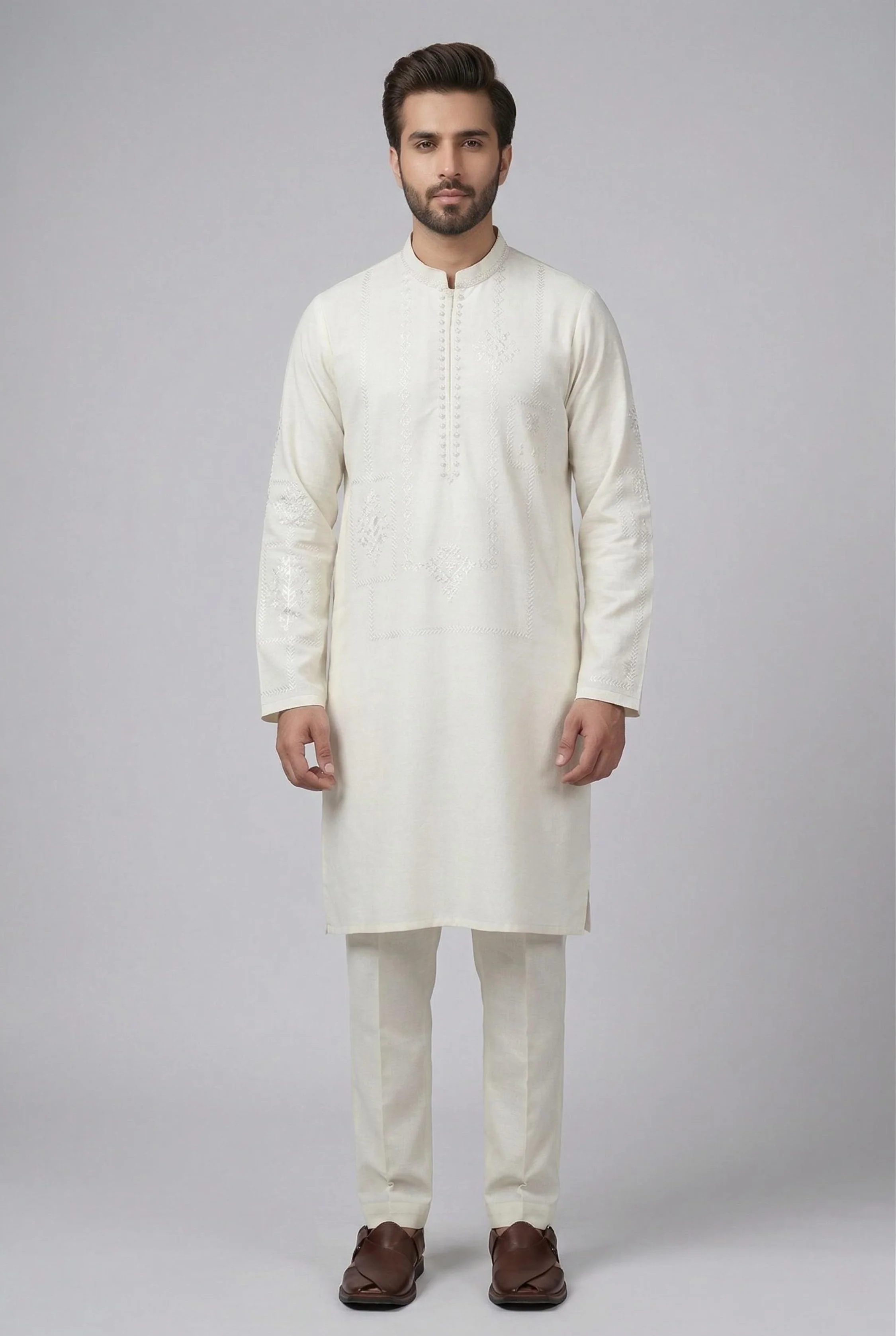 Mens Kurta Shalwar ETKP0030 (Y-17) J(35)