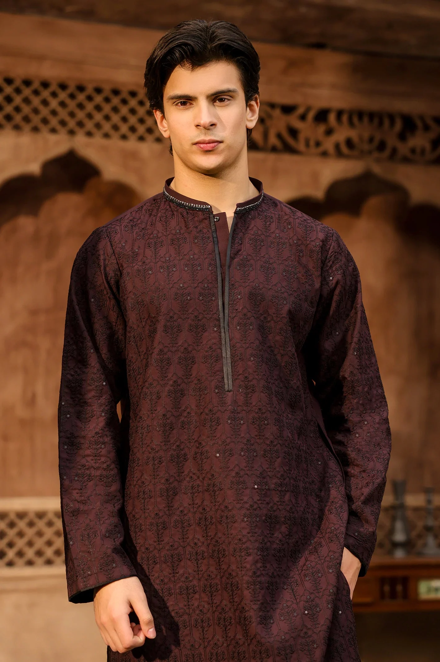 Mens Kurta Pajama ETKP0052 (Y-17) J(38)