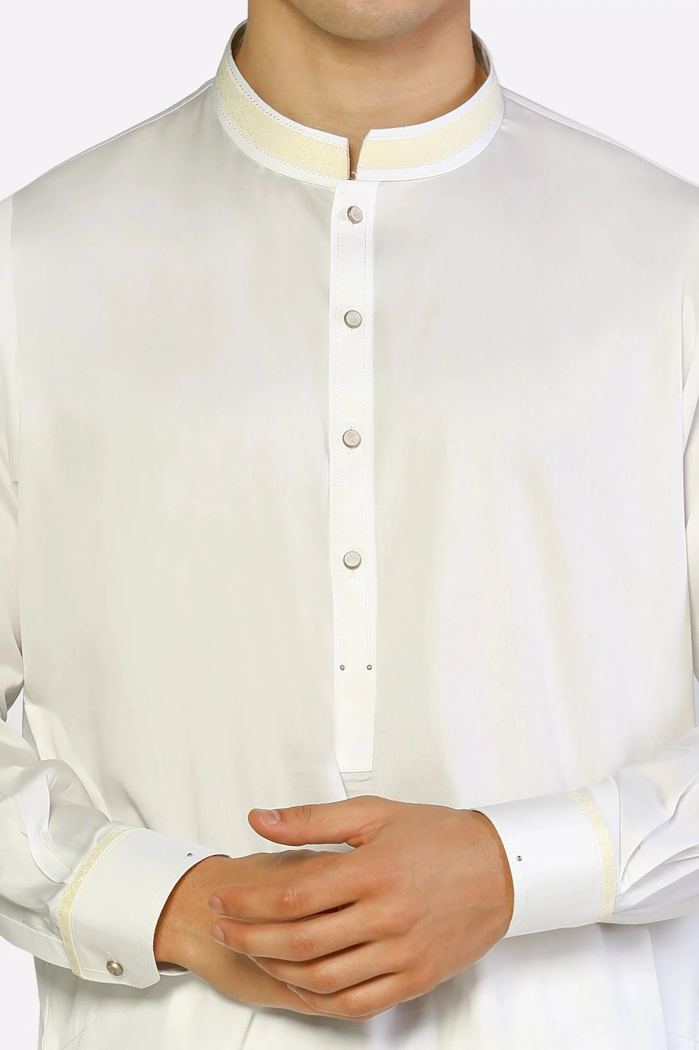 Diners Men Kurta Shalwar EG3430 (Y-B-1) - Image 3