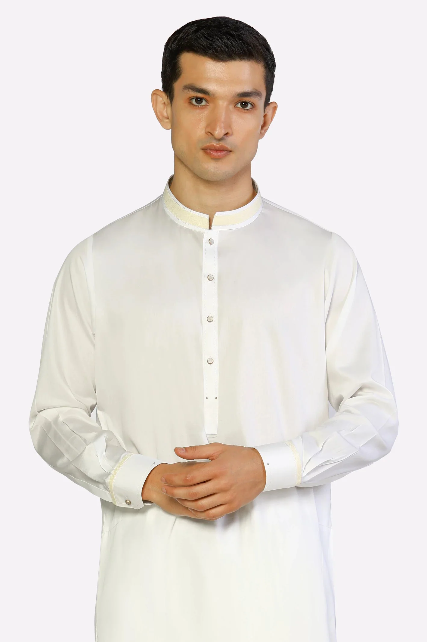 Diners Men Kurta Shalwar EG3430 (Y-B-1) - Image 4
