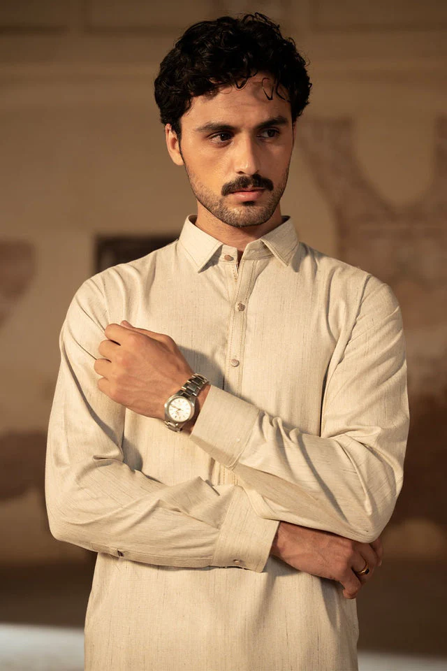 Diners Men Kurta Shalwar ESKF-0353 ( Y-B-2) J(M5) - Image 3