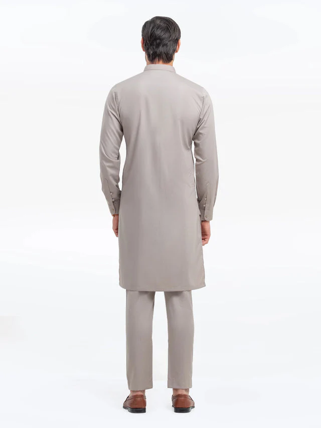 Edenrobe Men's Light Coffee Kurta Pajama - EMTKPT5-055 YF25 J(M1) - Image 3