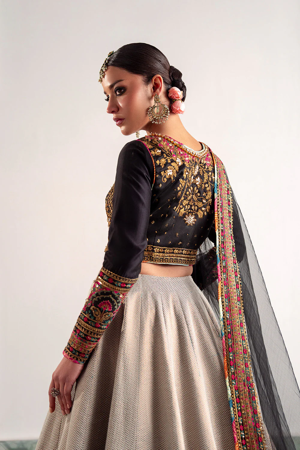 Festive Formal Stitched 3 Piece HARISMITA-MWS5929 - Image 4