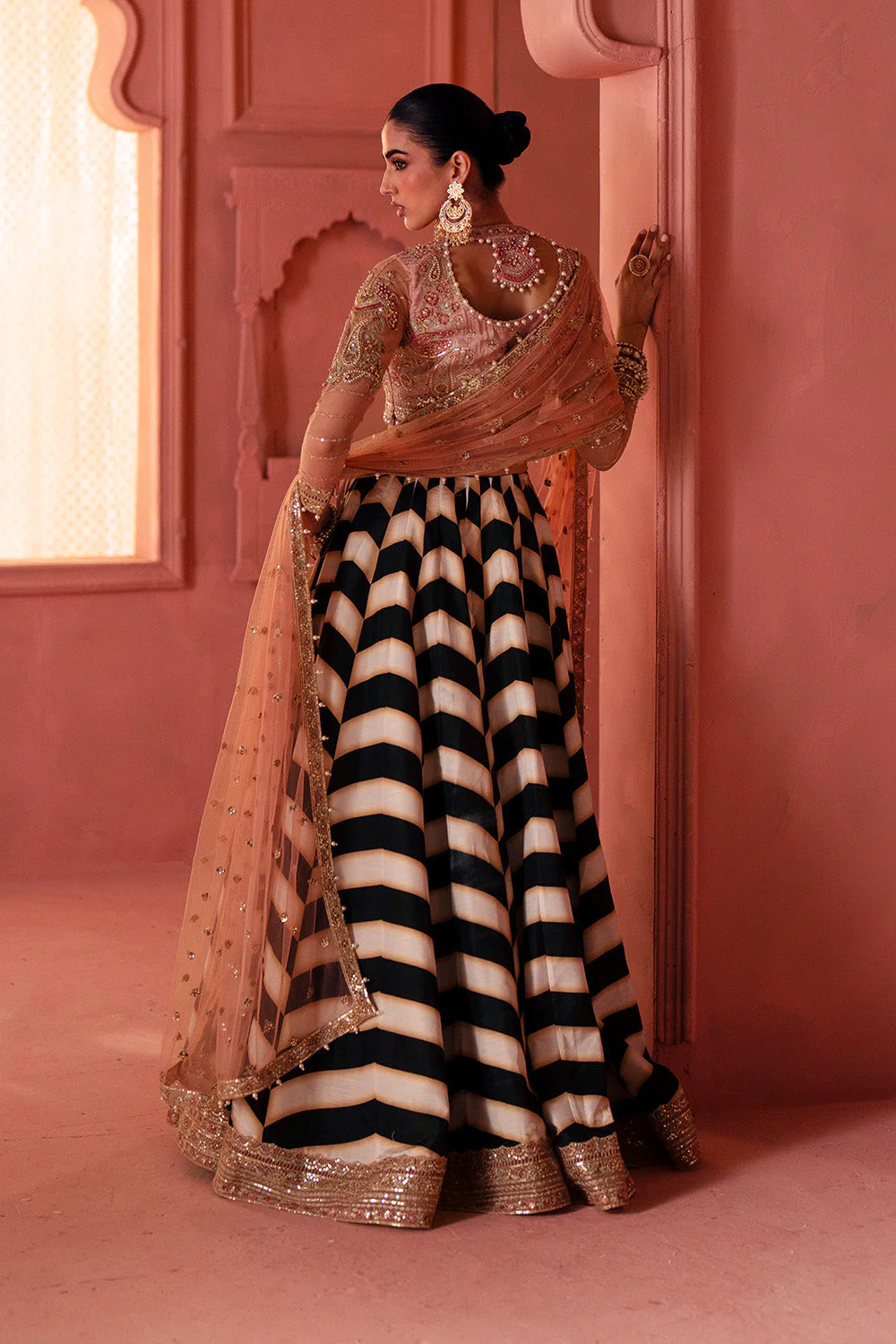 Festive Formal Stitched 3 Piece MIKKAH RITUAL-MSS5902 - Image 5