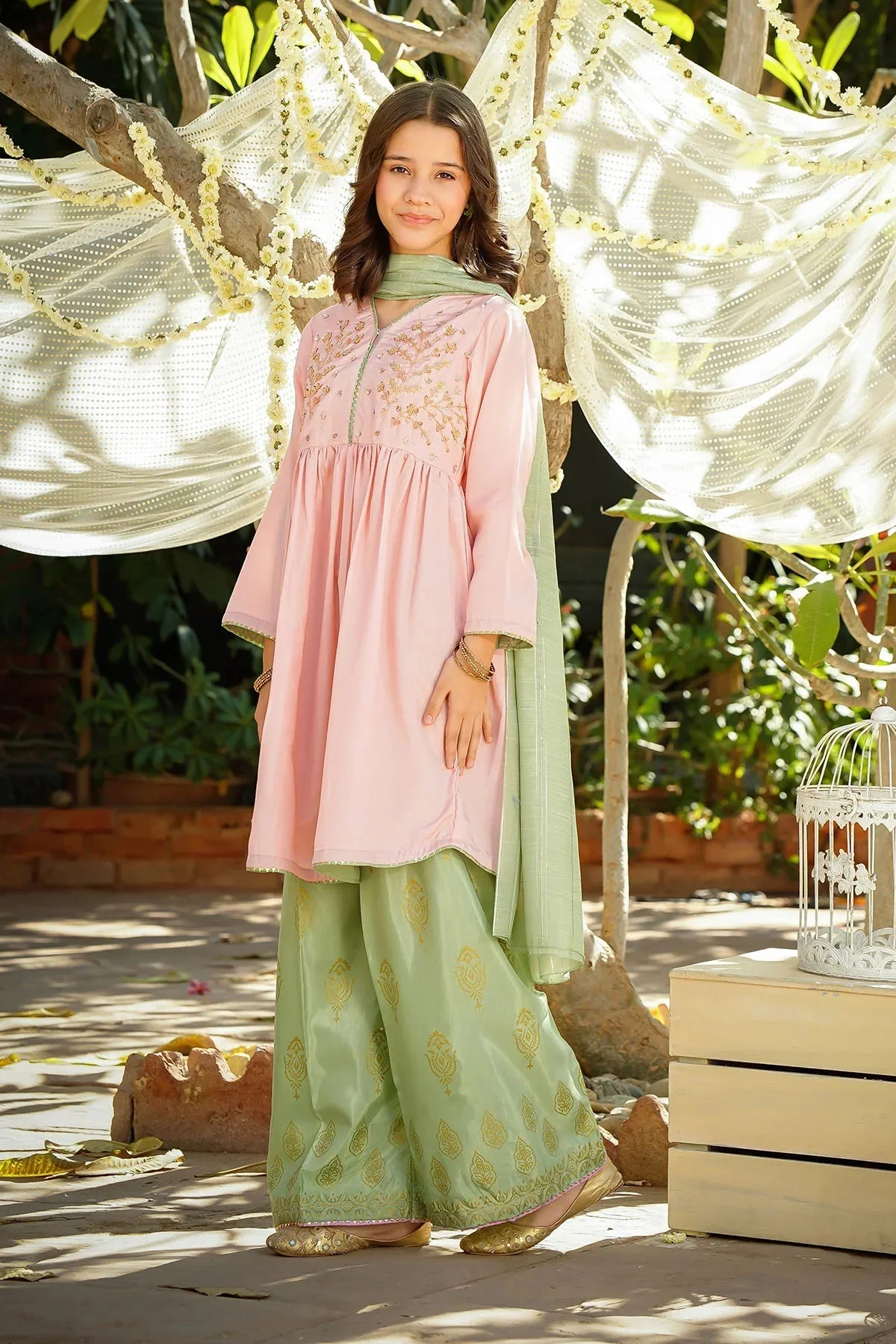Girls Festive 3 Piece AC 81 J(FW4)