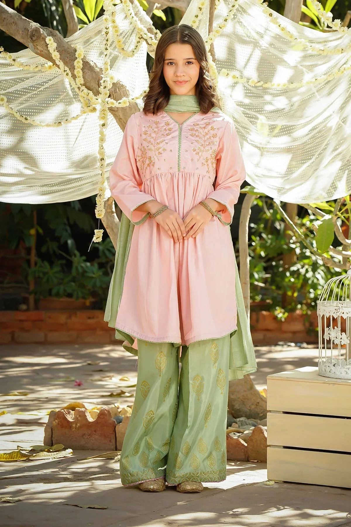 Girls Festive 3 Piece AC 81 J(FW4) - Image 5