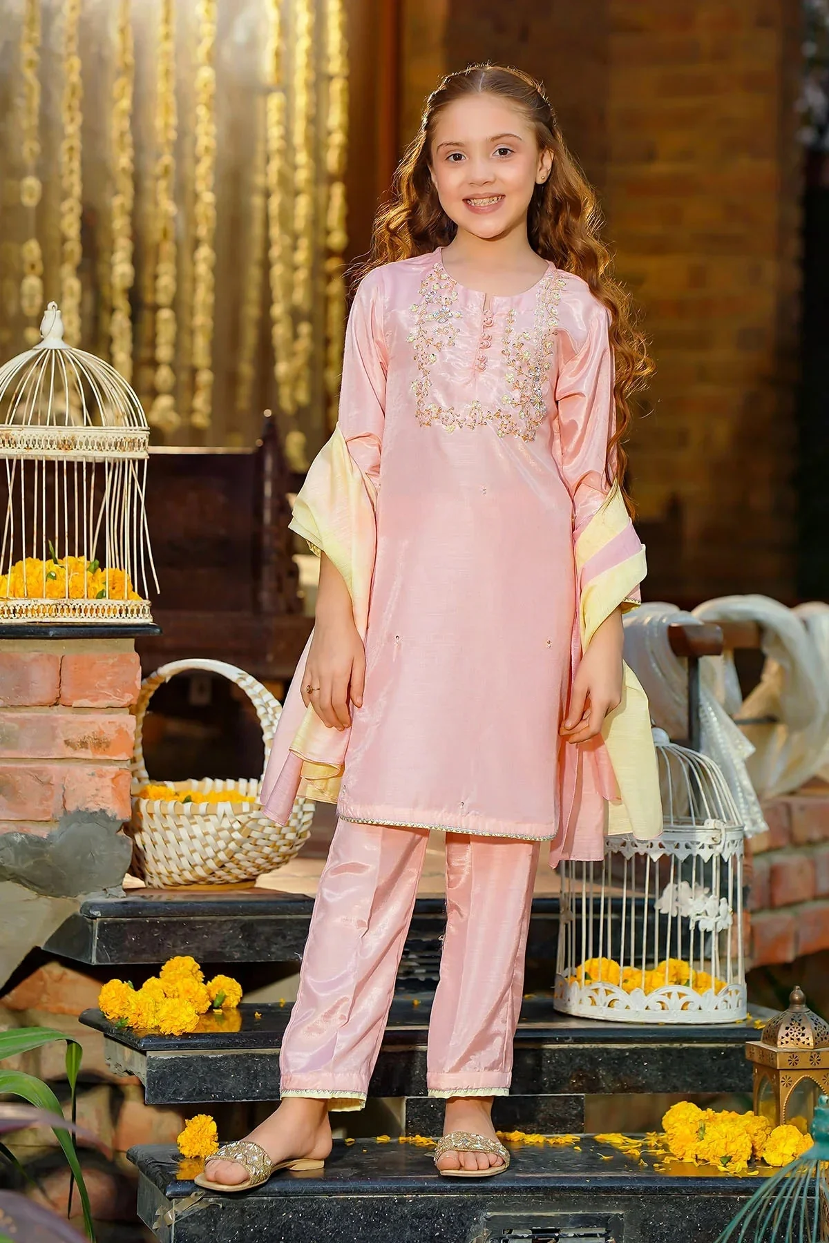 Girls Festive 3 Piece AC 83 J(FW6)