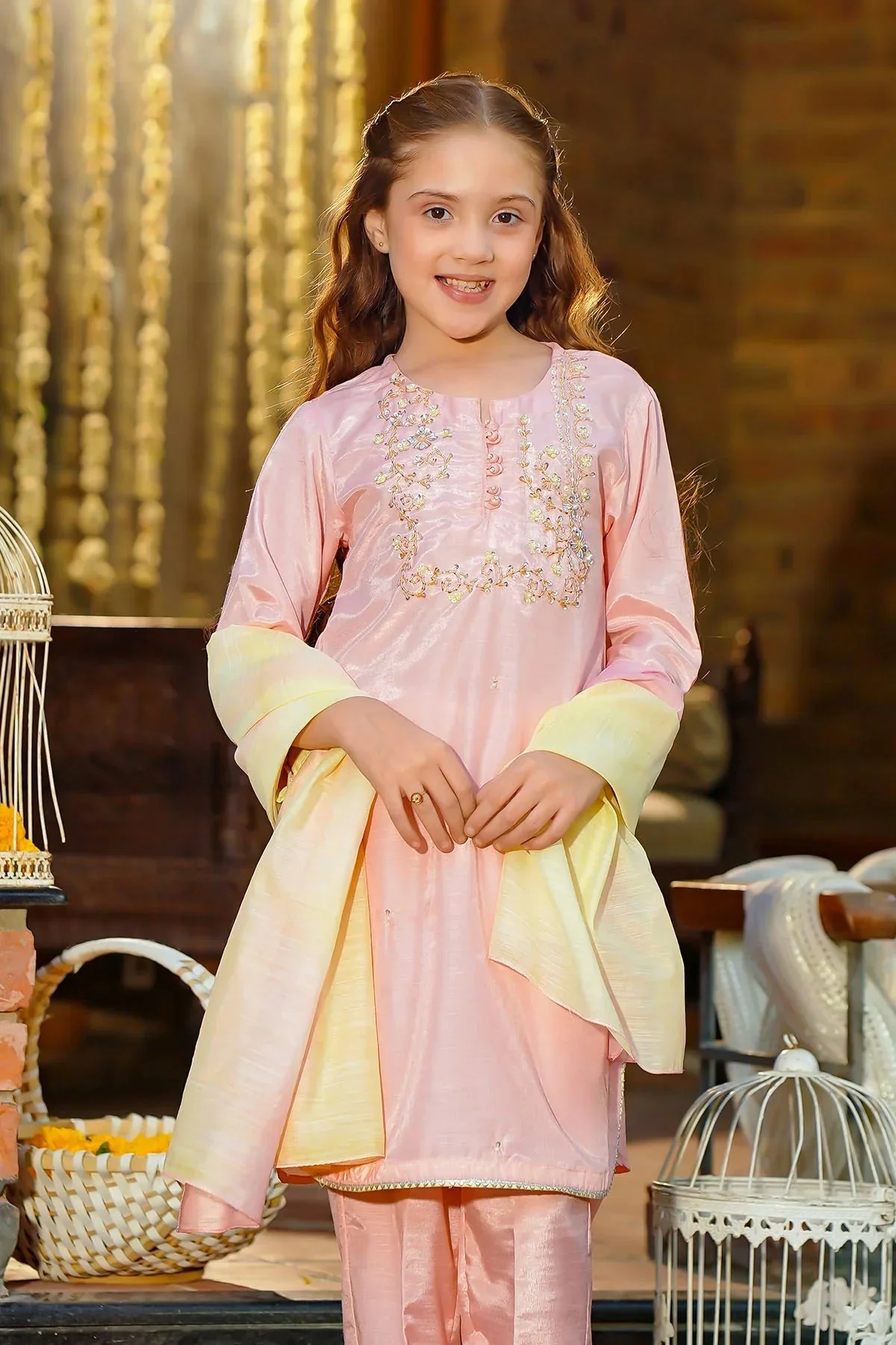 Girls Festive 3 Piece AC 83 J(FW6) - Image 4