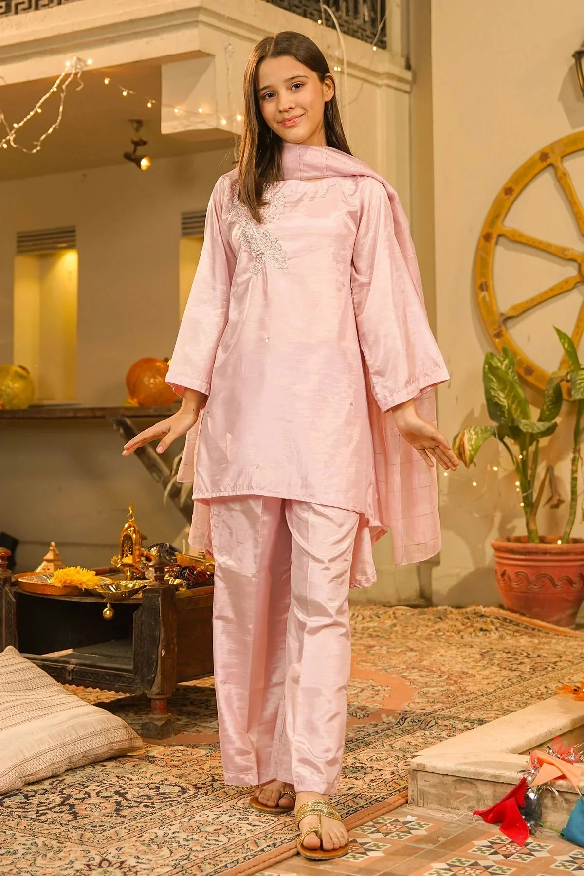 Girls Festive 3 Piece AC 85 J(153)