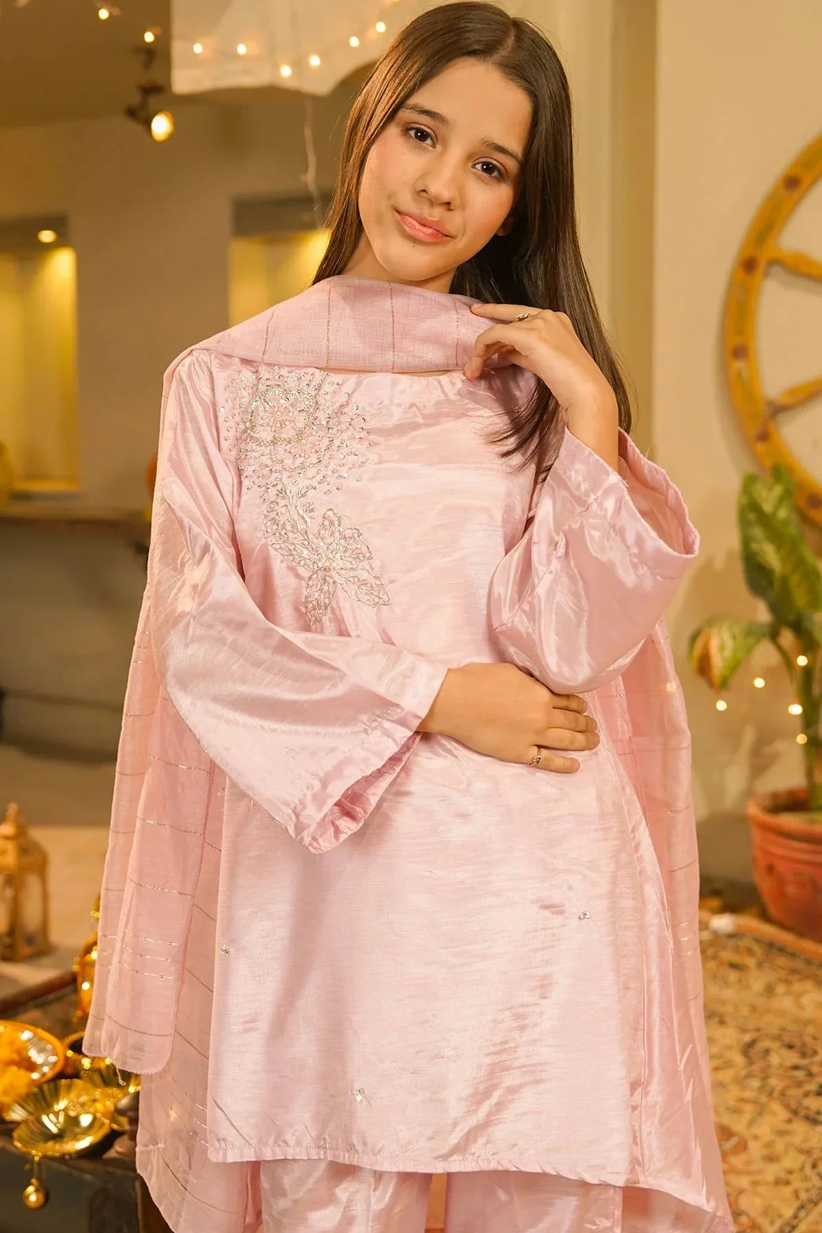 Girls Festive 3 Piece AC 85 J(153) - Image 2