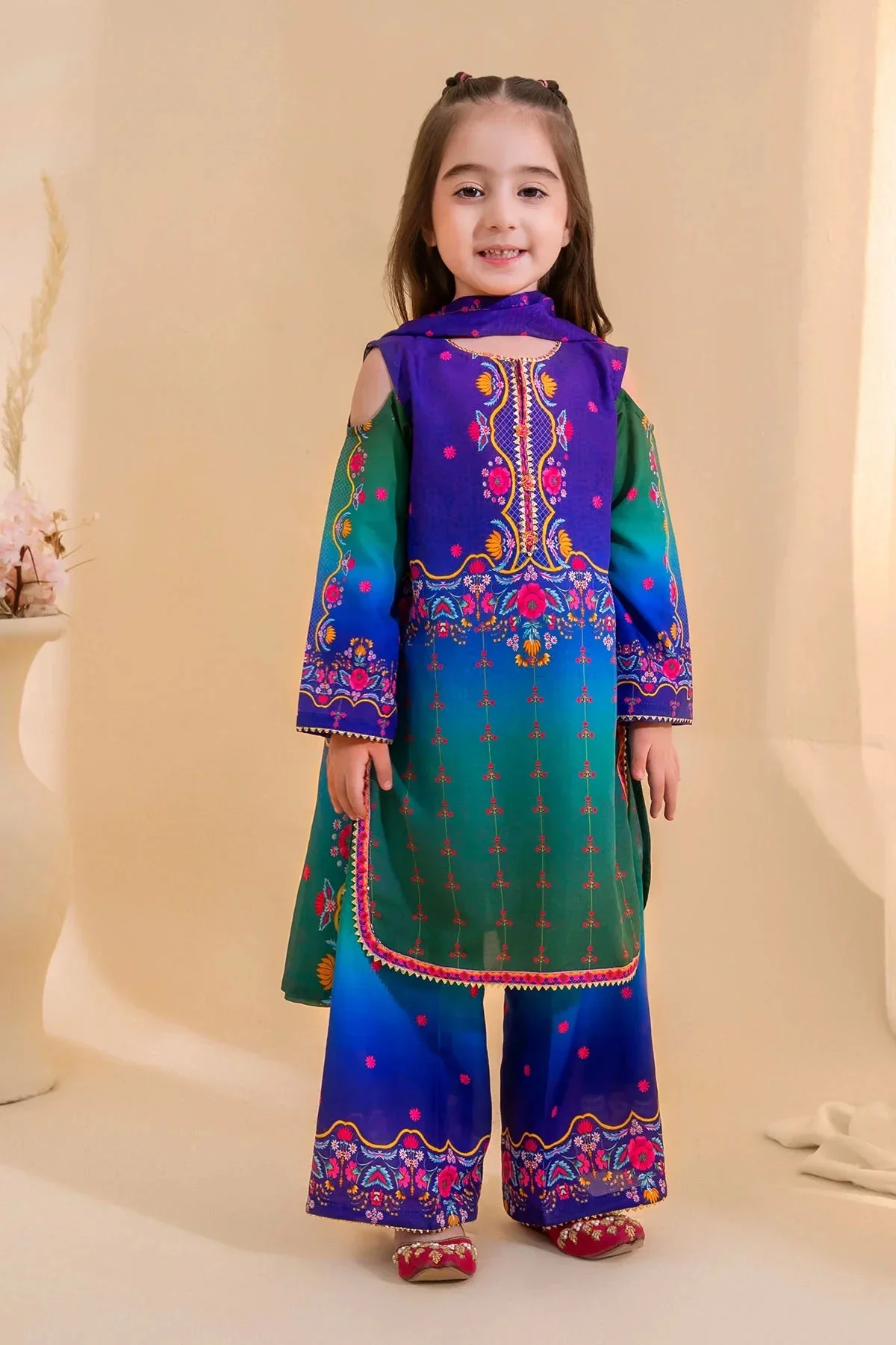 Girls Festive 3 Piece INDP 64 J(155)